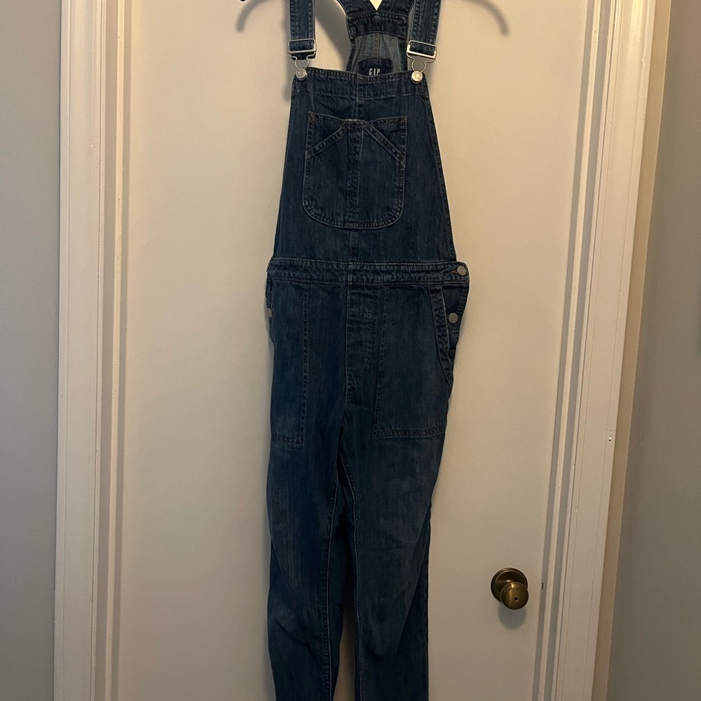 GAP Denim Overalls with Buckles and Buttons